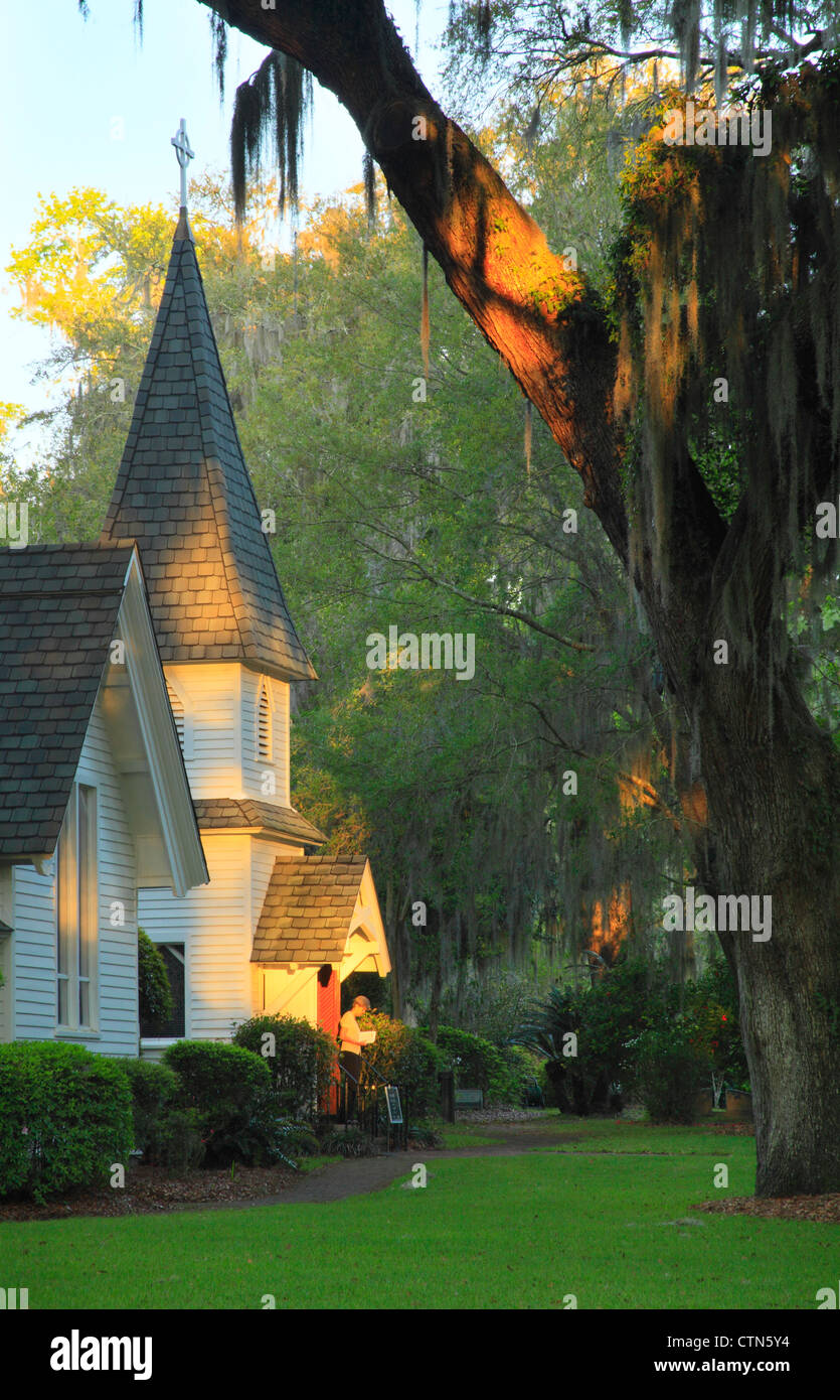 Christuskirche, St. Simons Island, Georgia, USA Stockfoto