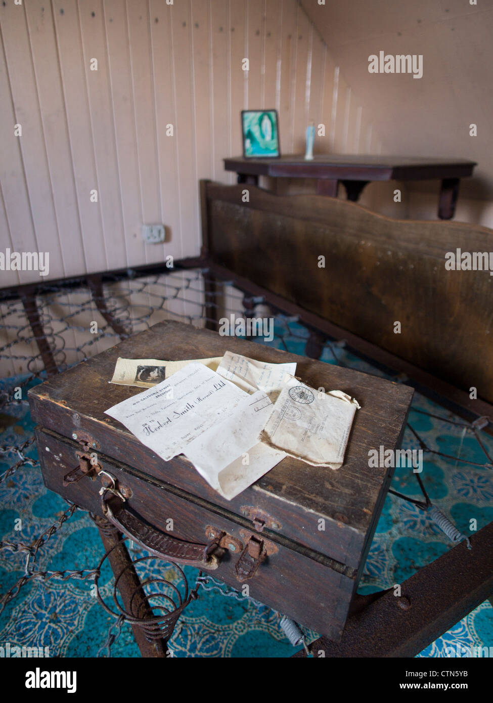Alte Briefe, Vatersay, äußeren Hebriden Stockfoto