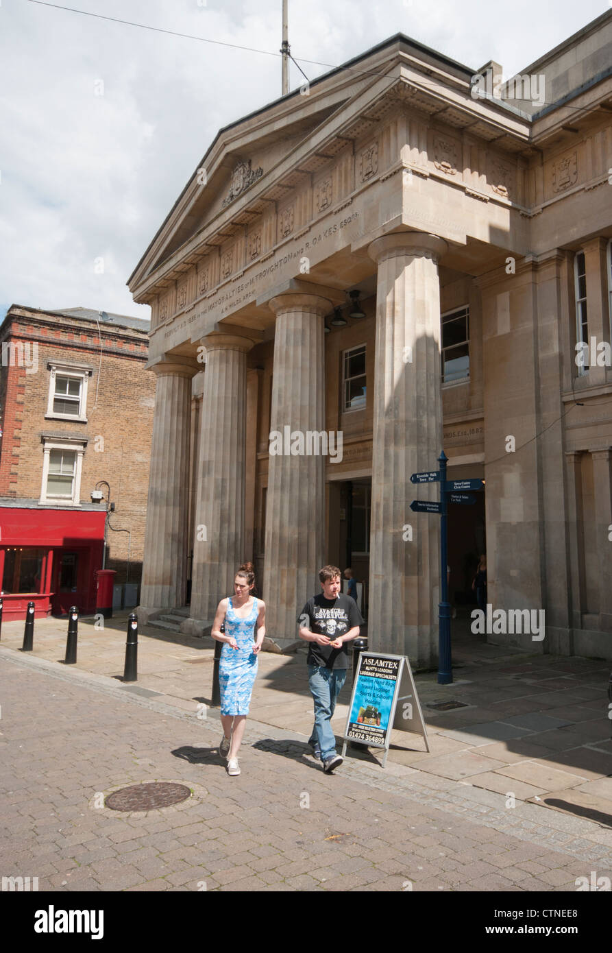 Das alte Rathaus Hautpstraße Gravesend Kent UK Stockfoto