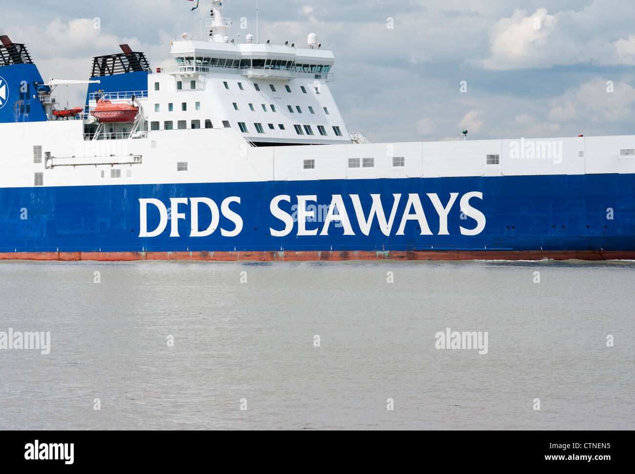 DFDS Seaways Selandia Seaways Fracht Frachter Frachtschiff Stockfoto