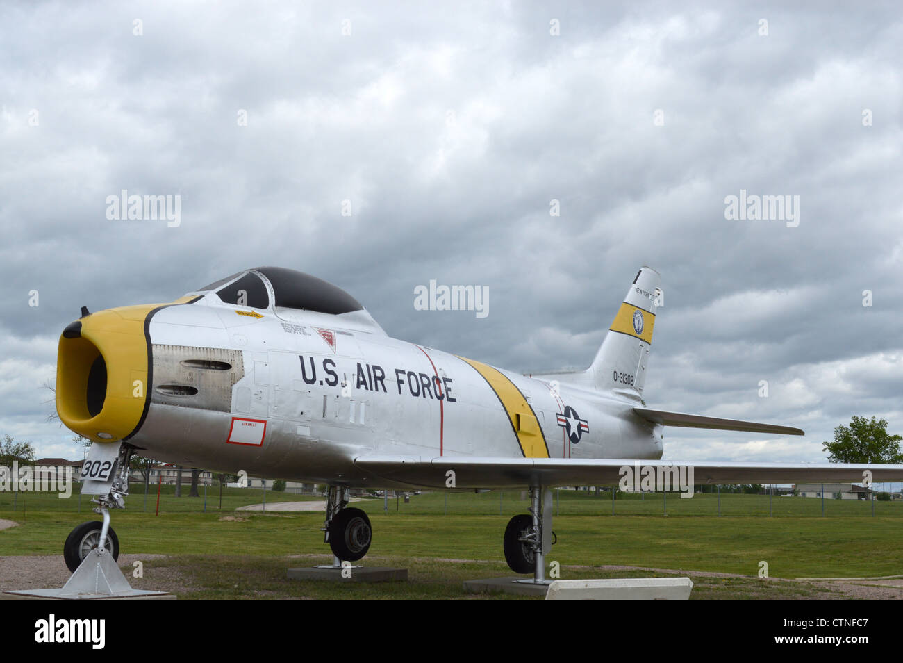 South Dakota Air and Space Museum in Ellsworth AFB in Rapid City Stockfoto