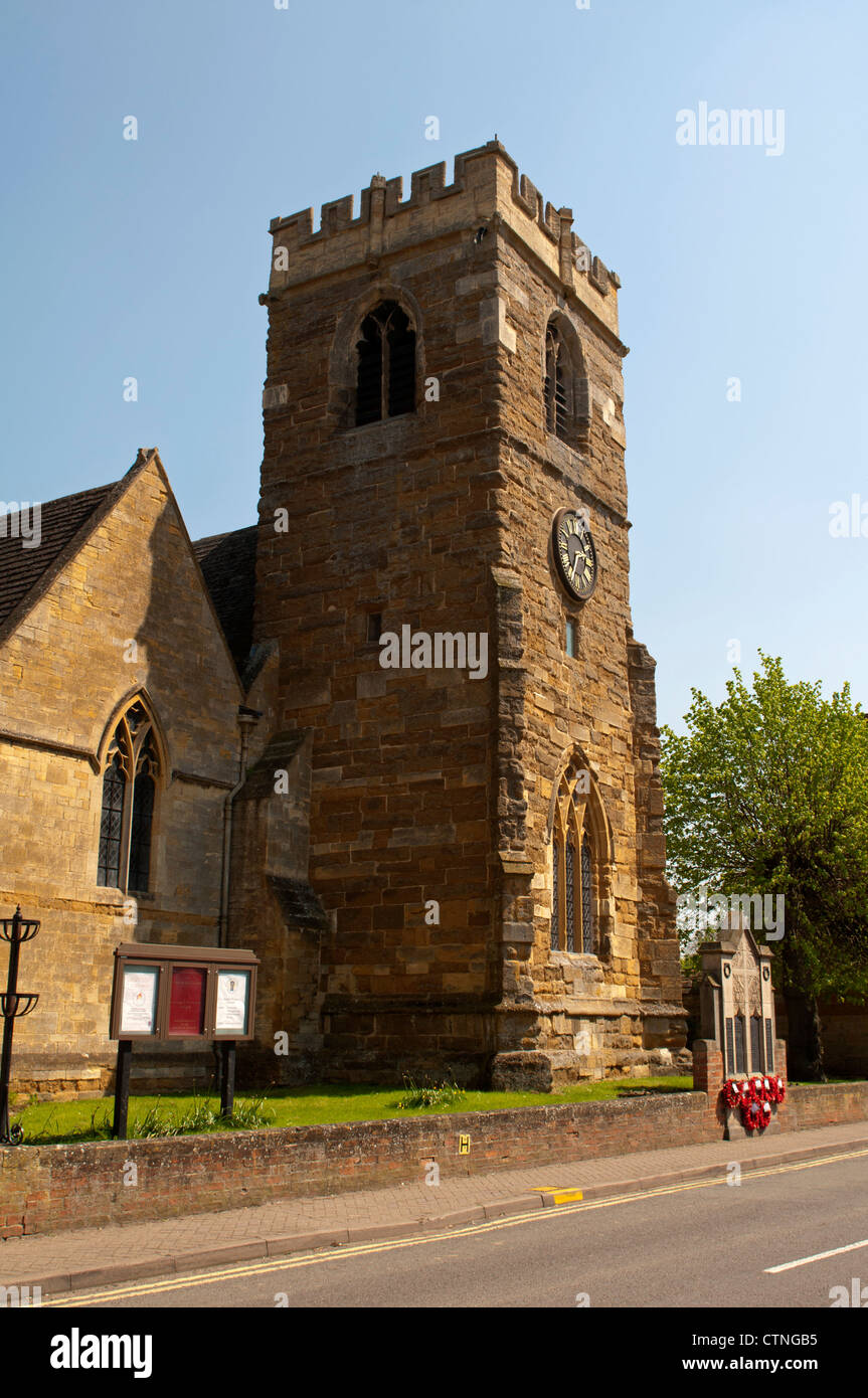 Kirche St. Edmund, Shipston auf Stour, Warwickshire, UK Stockfoto