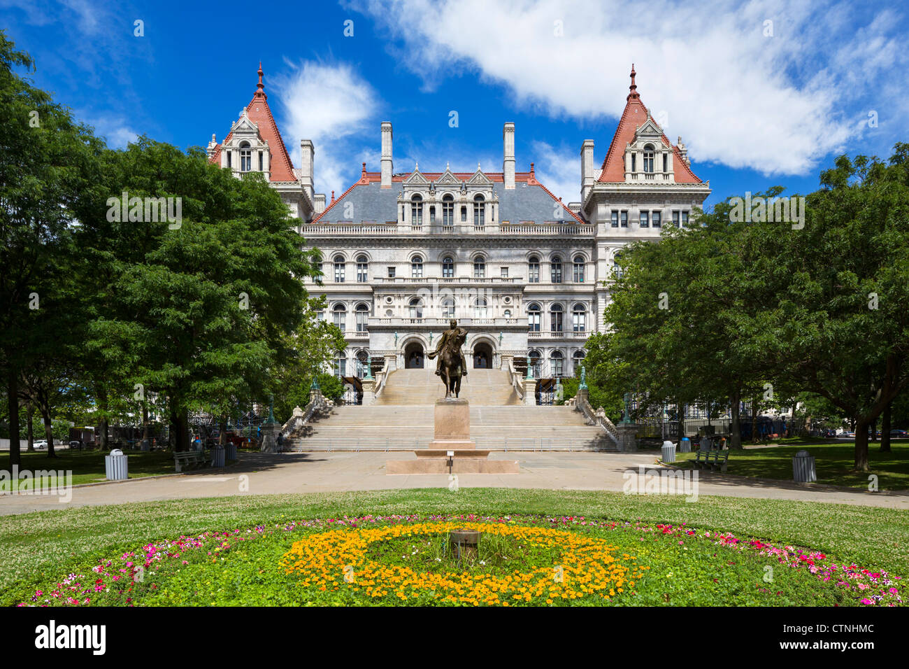 New York State Capitol, Albany, New York State, USA Stockfoto