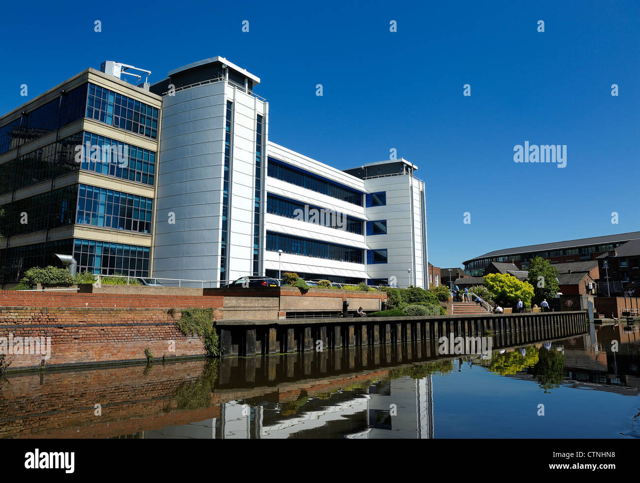 Nottingham canal England uk Gala Coral Hauptsitz Stockfoto