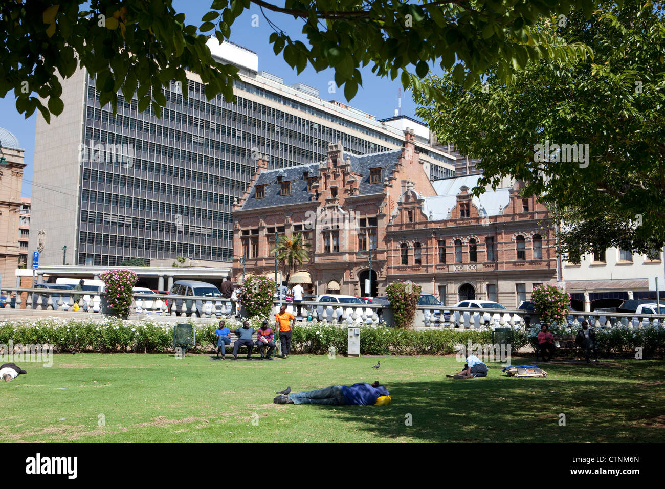 Kirchplatz, Pretoria, Hauptstadt von Südafrika, Transvaal, Südafrika Stockfoto