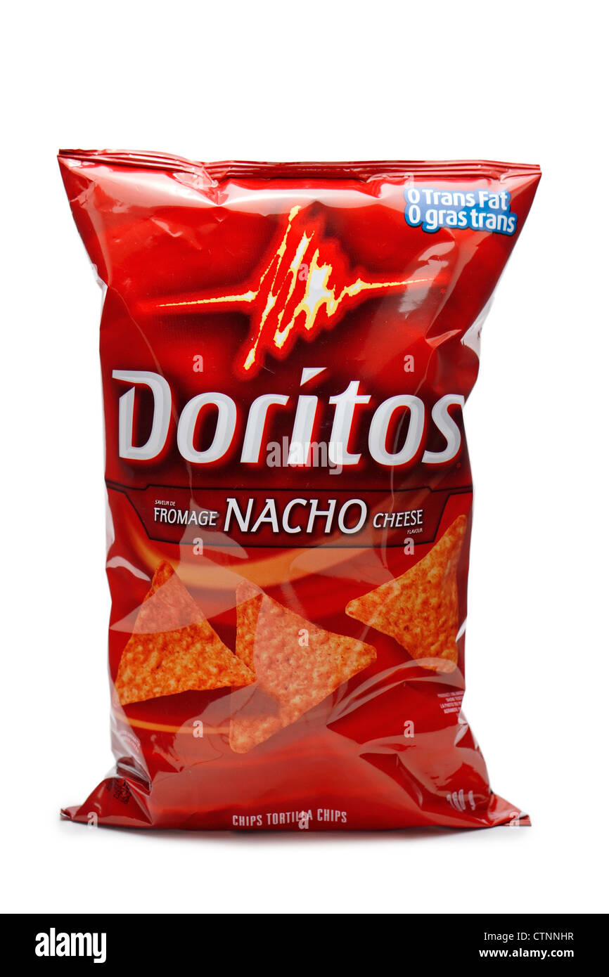 Doritos, Nacho Käse Geschmack Stockfoto