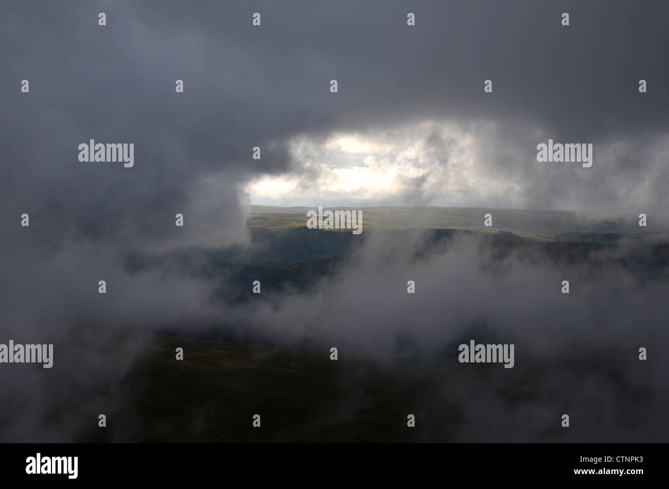 Cloud-walking Zahl 3194 Stockfoto