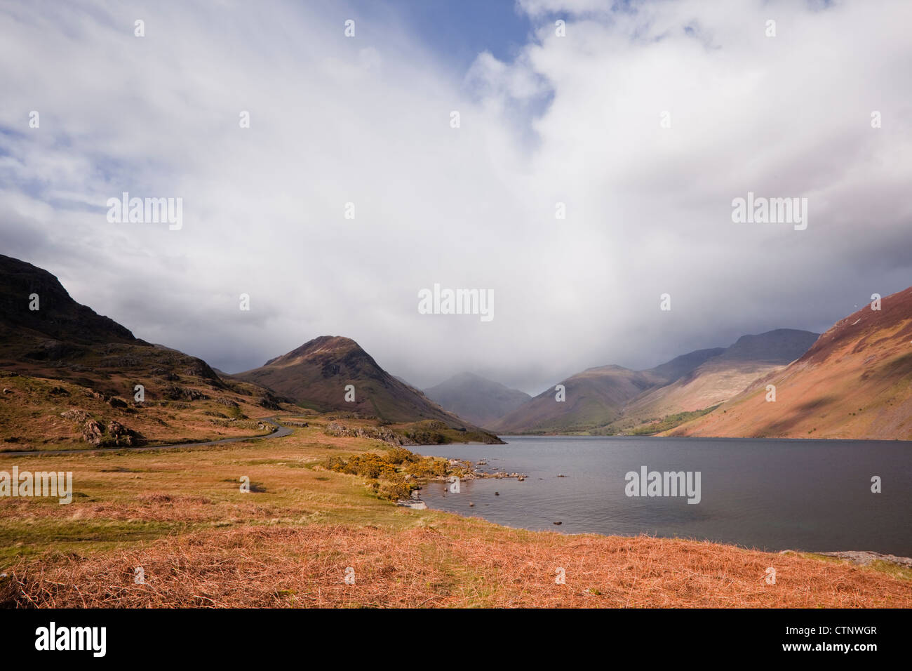Wast Wasser im nordwestlichen Teil des Lake District National Park, Cumbria, England, Großbritannien. Stockfoto