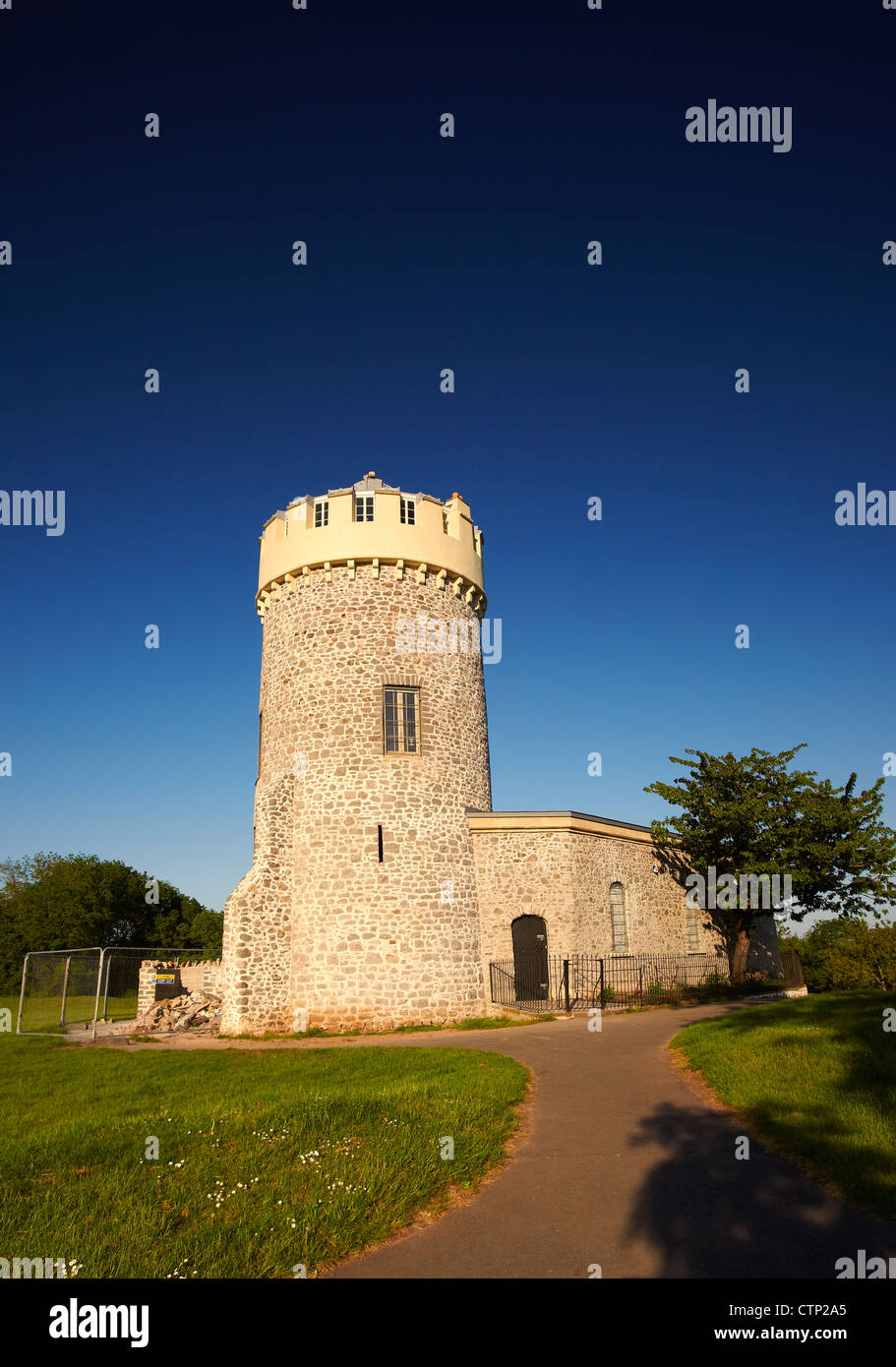 Das Observatorium in Clifton, Bristol, England, UK Stockfoto