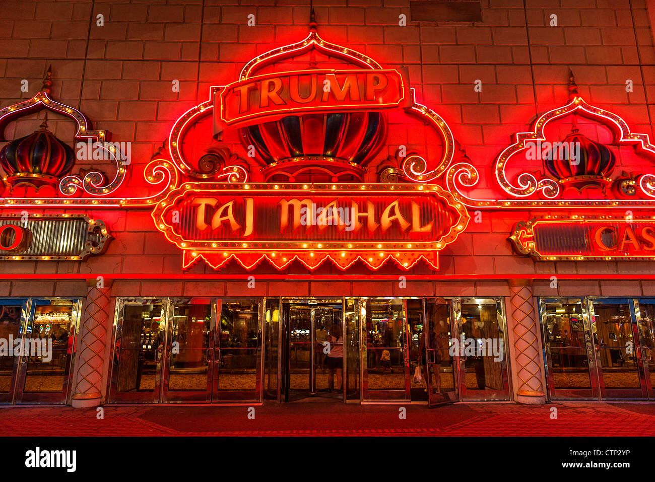 Taj Mahal Casino, Atlantic City, New Jersey, USA Stockfoto