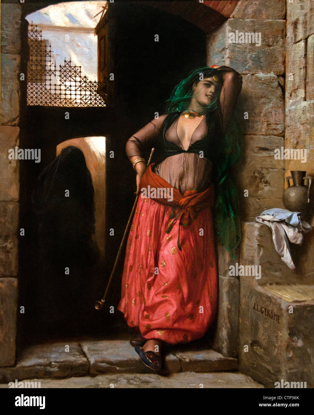 Die Almeh 1873 Jean Leon Gerome Frankreich Französisch Stockfoto