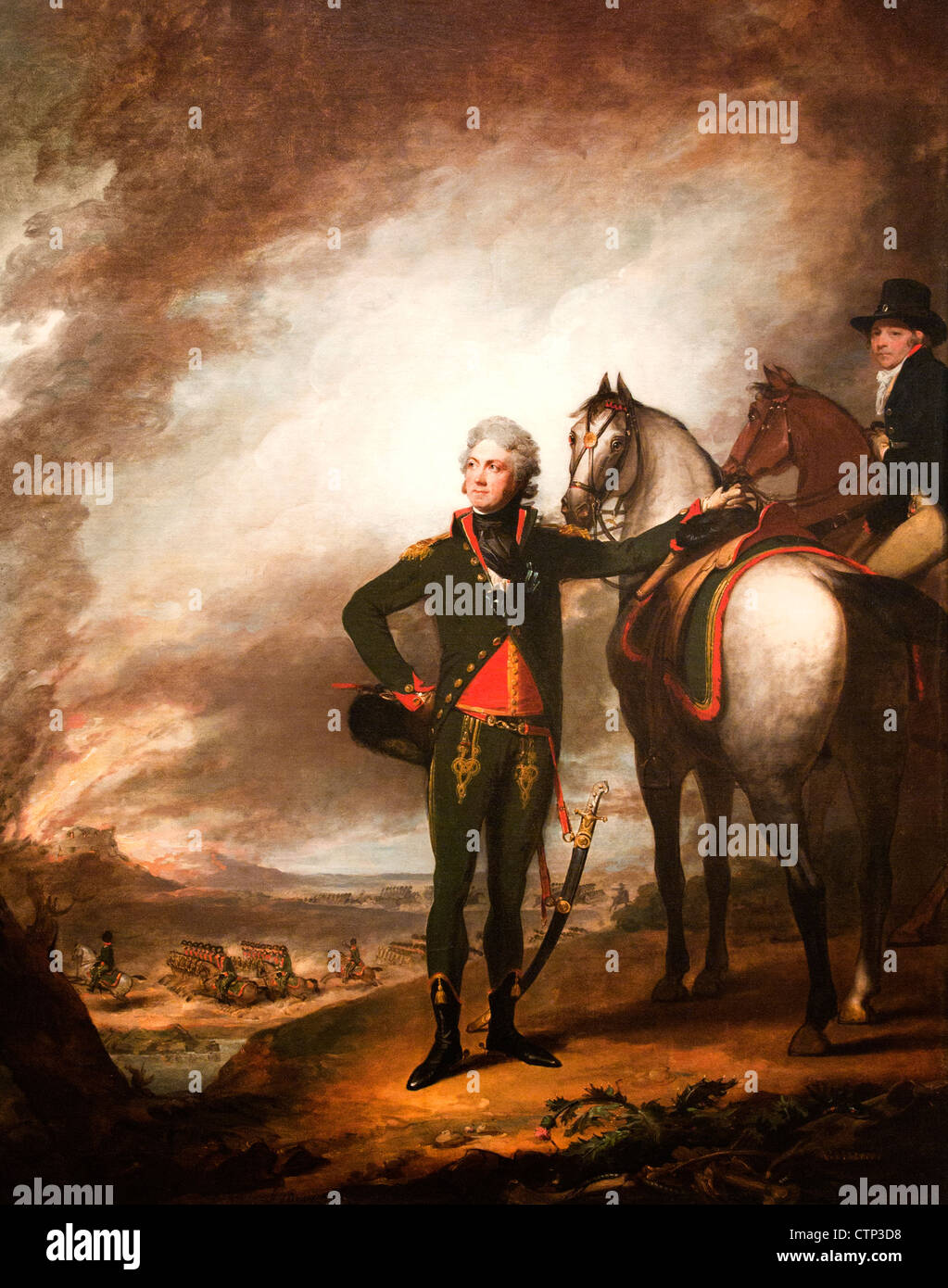 Louis Marie Vicomte de Noailles 1798 Gilbert Stuart American Vereinigte Staaten von Amerika Stockfoto