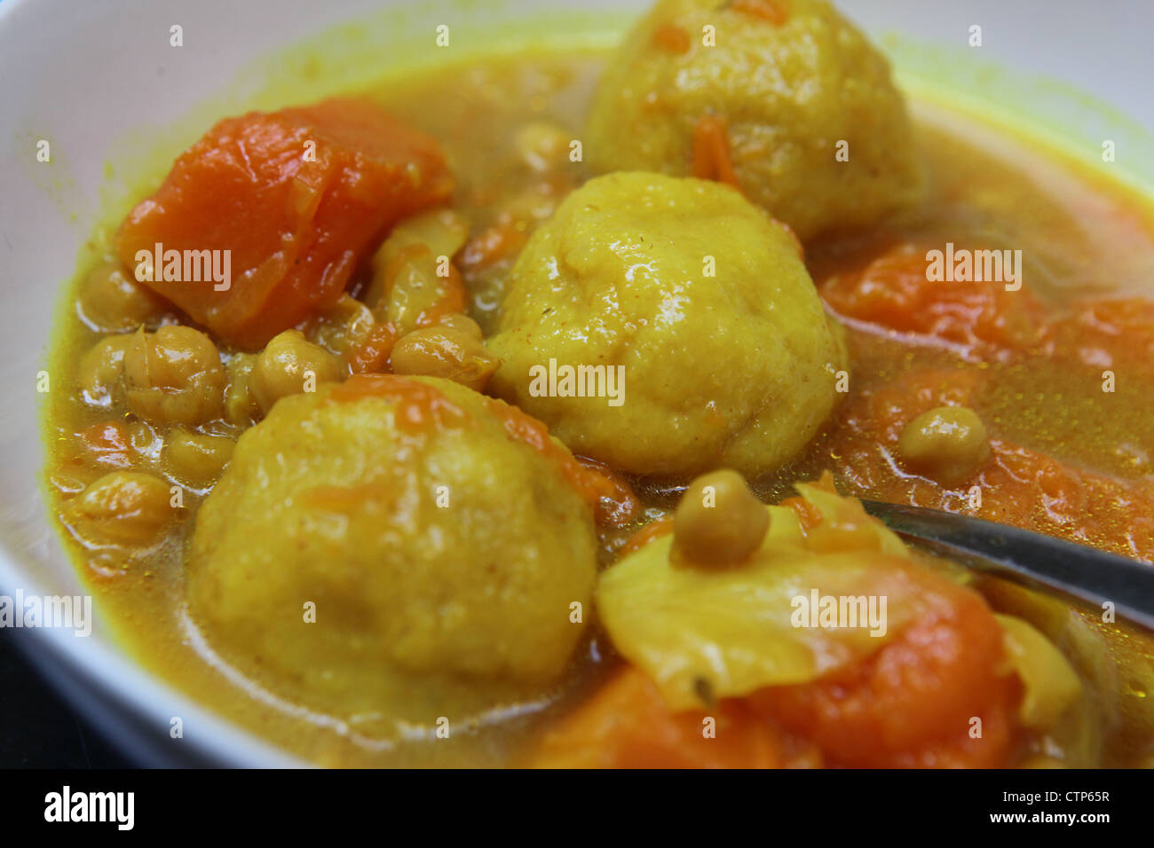 Kibbeh Suppe ein Naher Osten Gericht aus Bulgur oder Reis und gehacktem ...