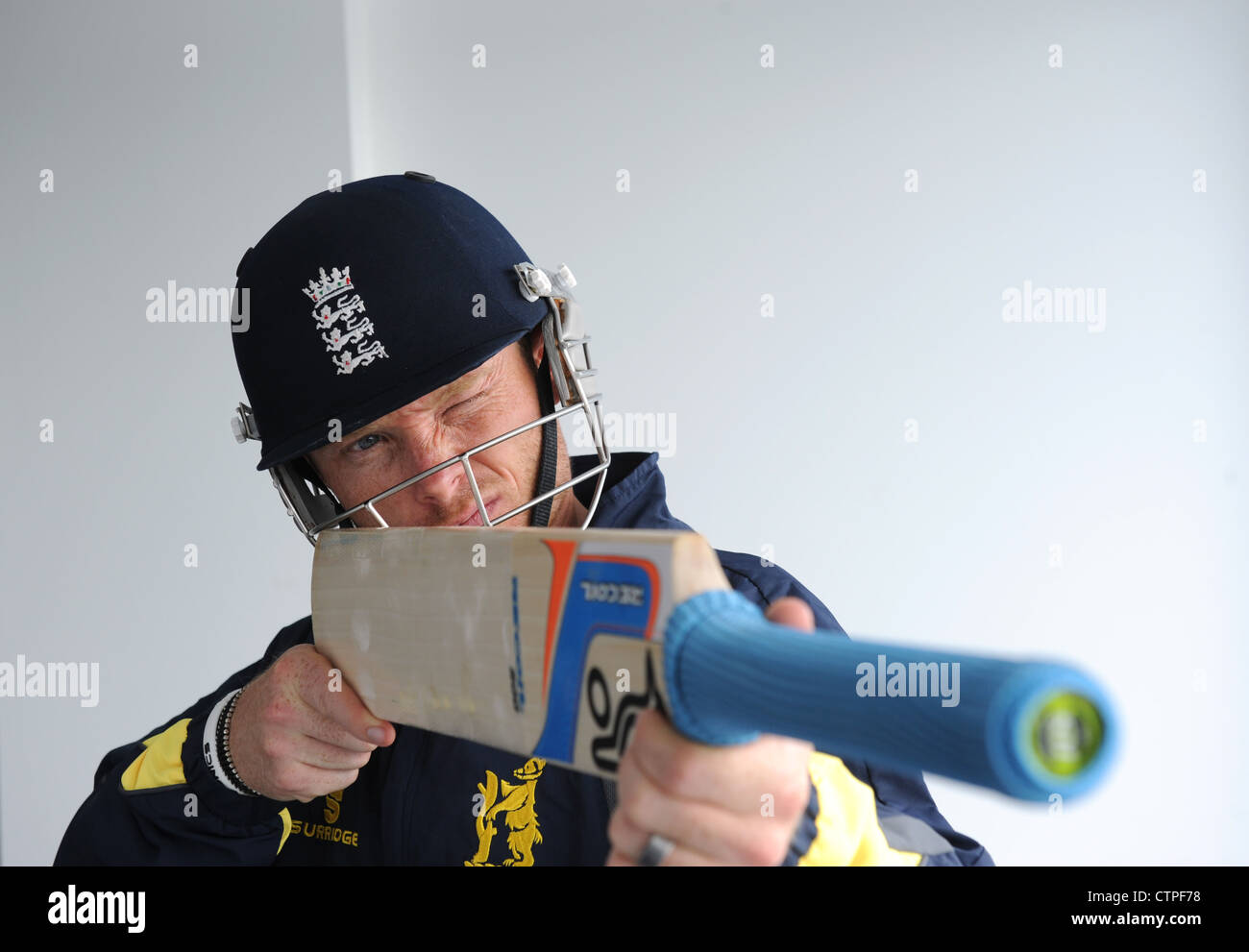 England und Warwickshire Cricketer Ian Bell Stockfoto