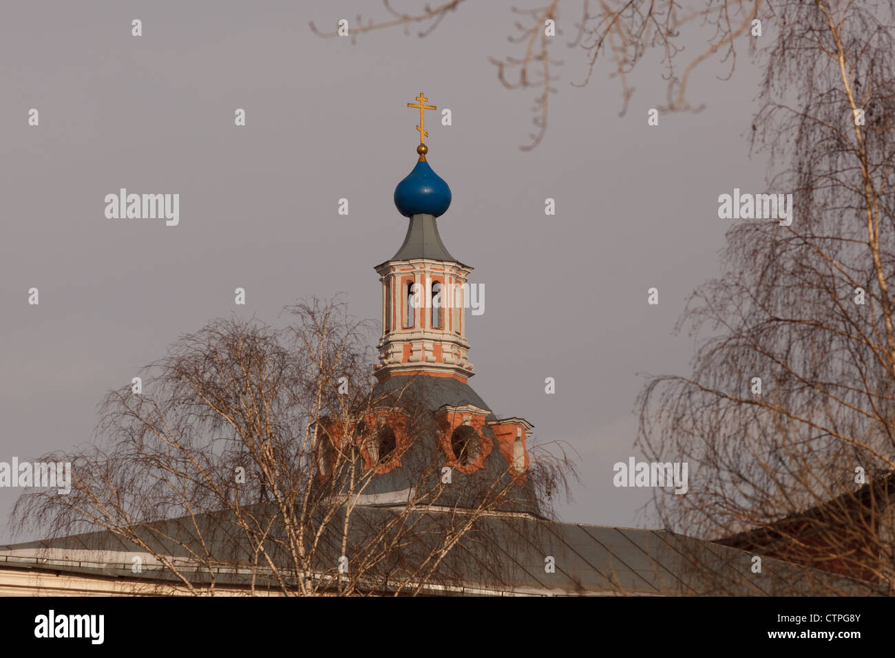 Andrejewski Kloster im winter Stockfoto