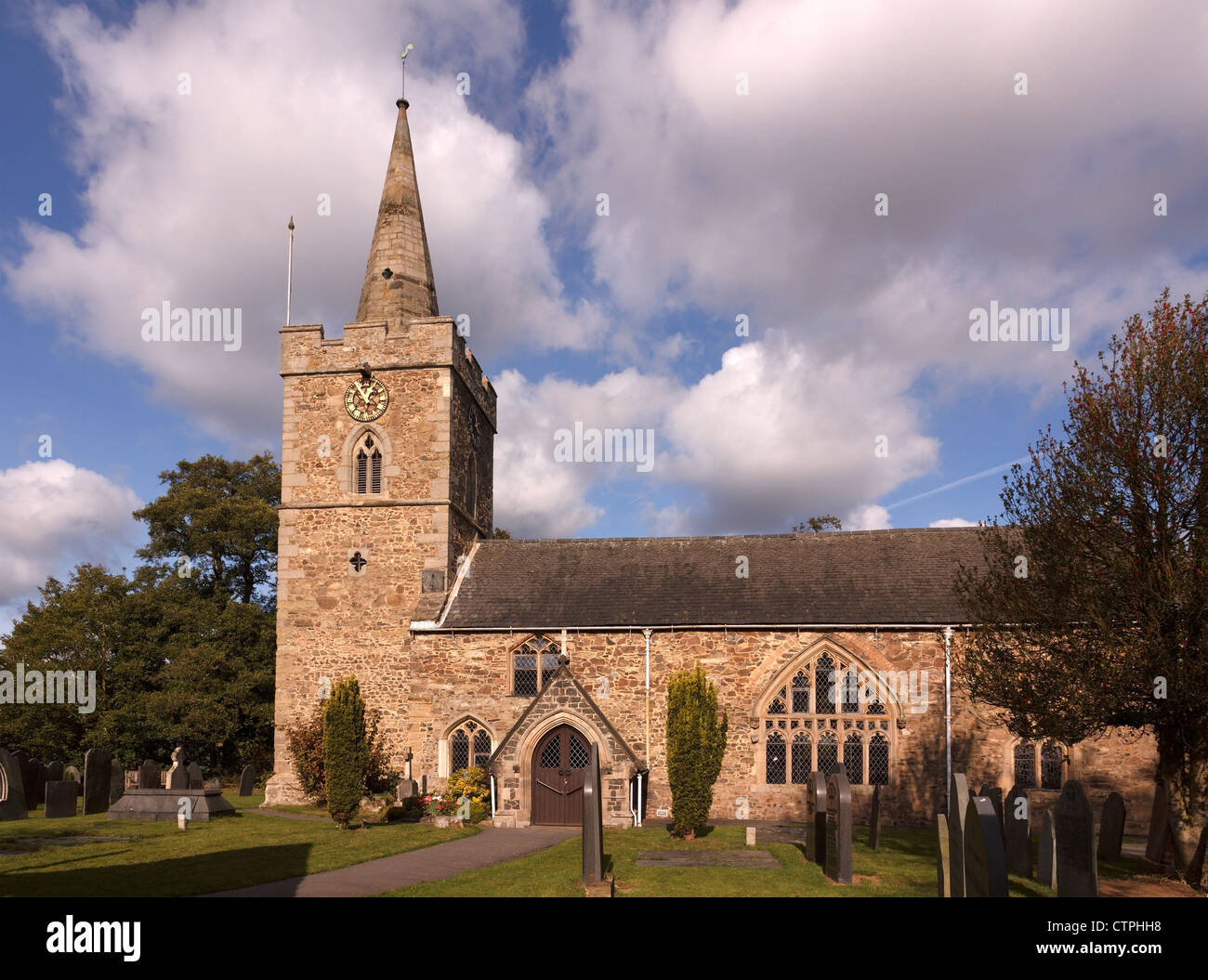 Allerheiligenkirche, Newtown Linford, Leicestershire, UK Stockfoto