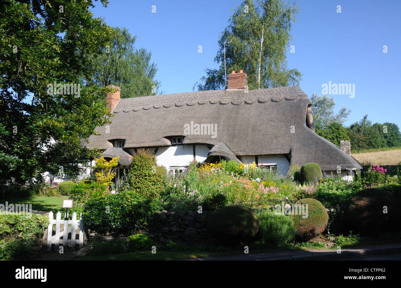 Sommer In Pest Ferienhaus In Woodhouse Leicestershire England Stockfotografie Alamy