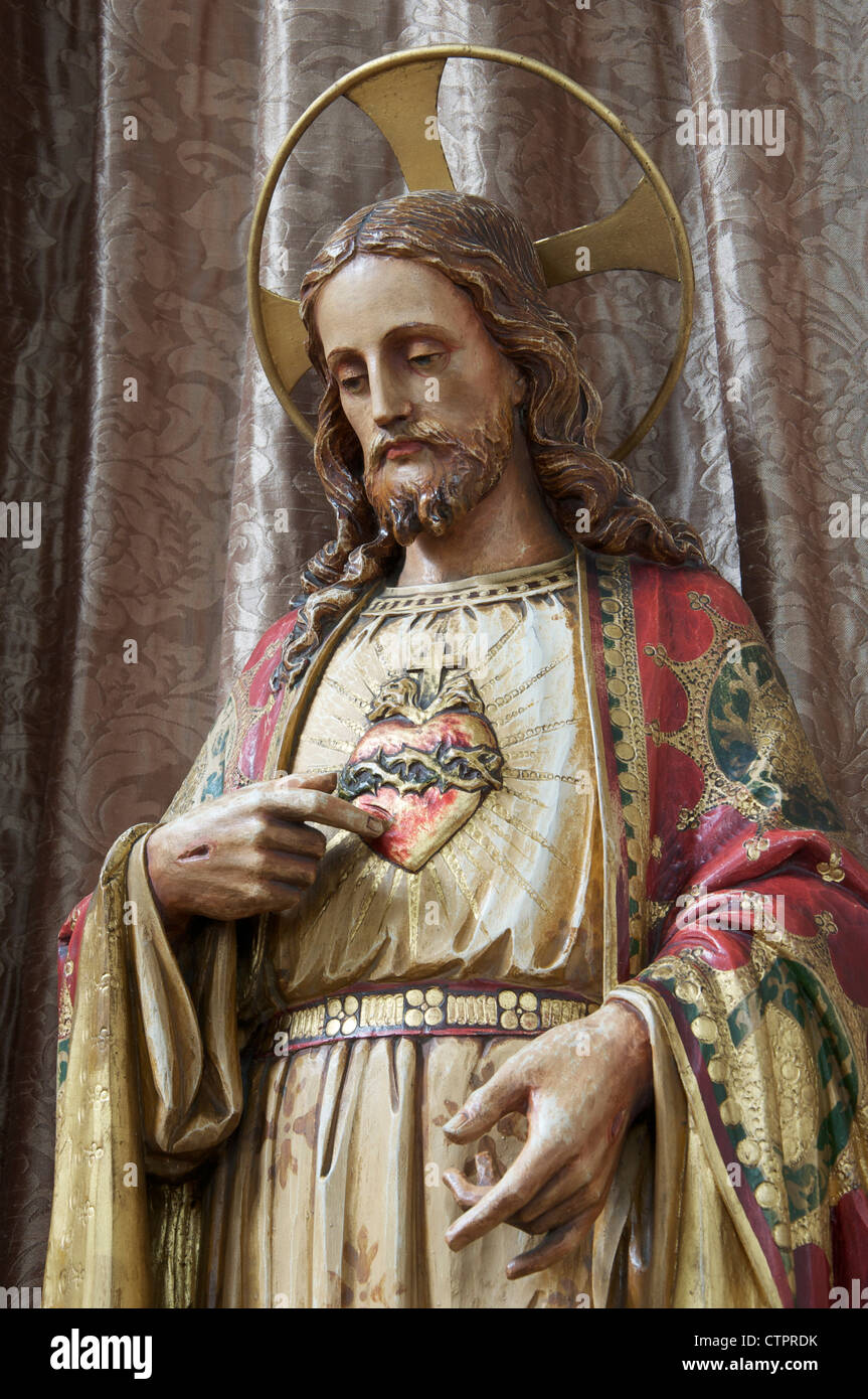 Das Christentum. Eine Statue von Jesus Christus. In dieser