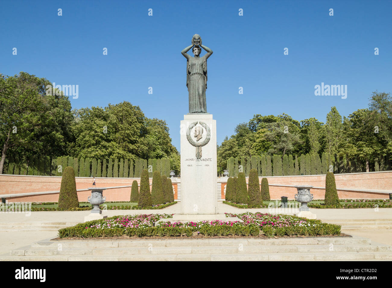 Parque del Retiro in Madrid, Spanien Stockfoto