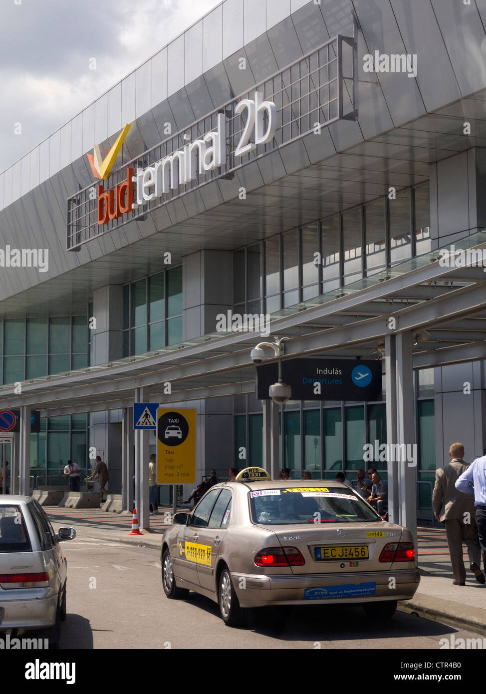 Budapest Ferenc Liszt international Flughafen terminal 2 b, Ungarn, Osteuropa Stockfoto