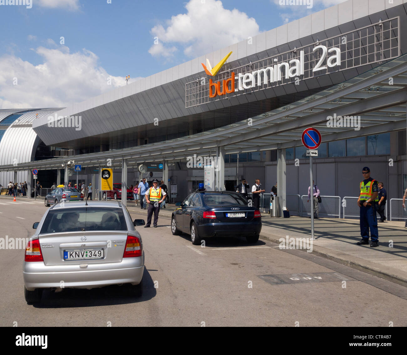 Budapest Ferenc Liszt international Flughafen terminal 2a, Ungarn, Osteuropa Stockfoto