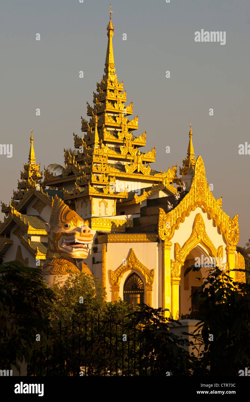 Shwedagon Pagode in Yangon, Myanmar Stockfoto