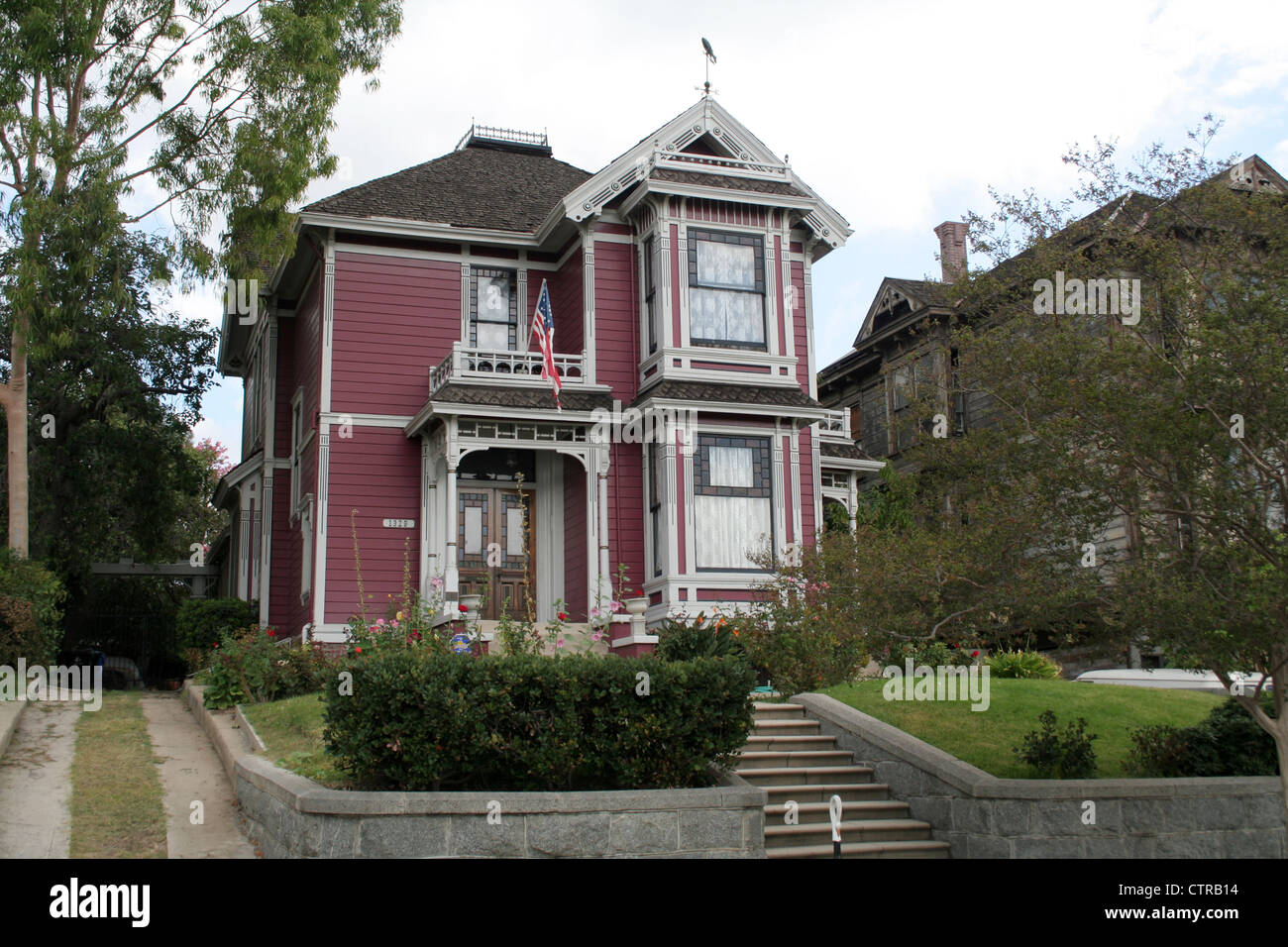 Haus im Jahre 1329 Carroll Ave, Los Angeles (Charmed TV Serie Haus) Stockfoto