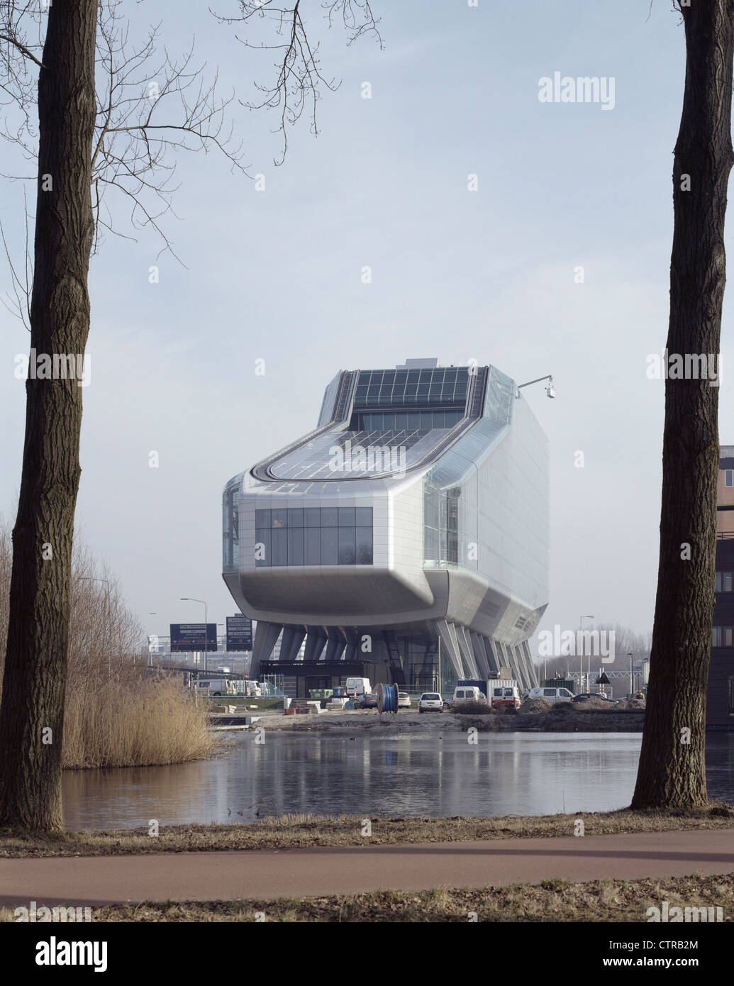Ing Bank zentrale Vorderansicht Stockfoto