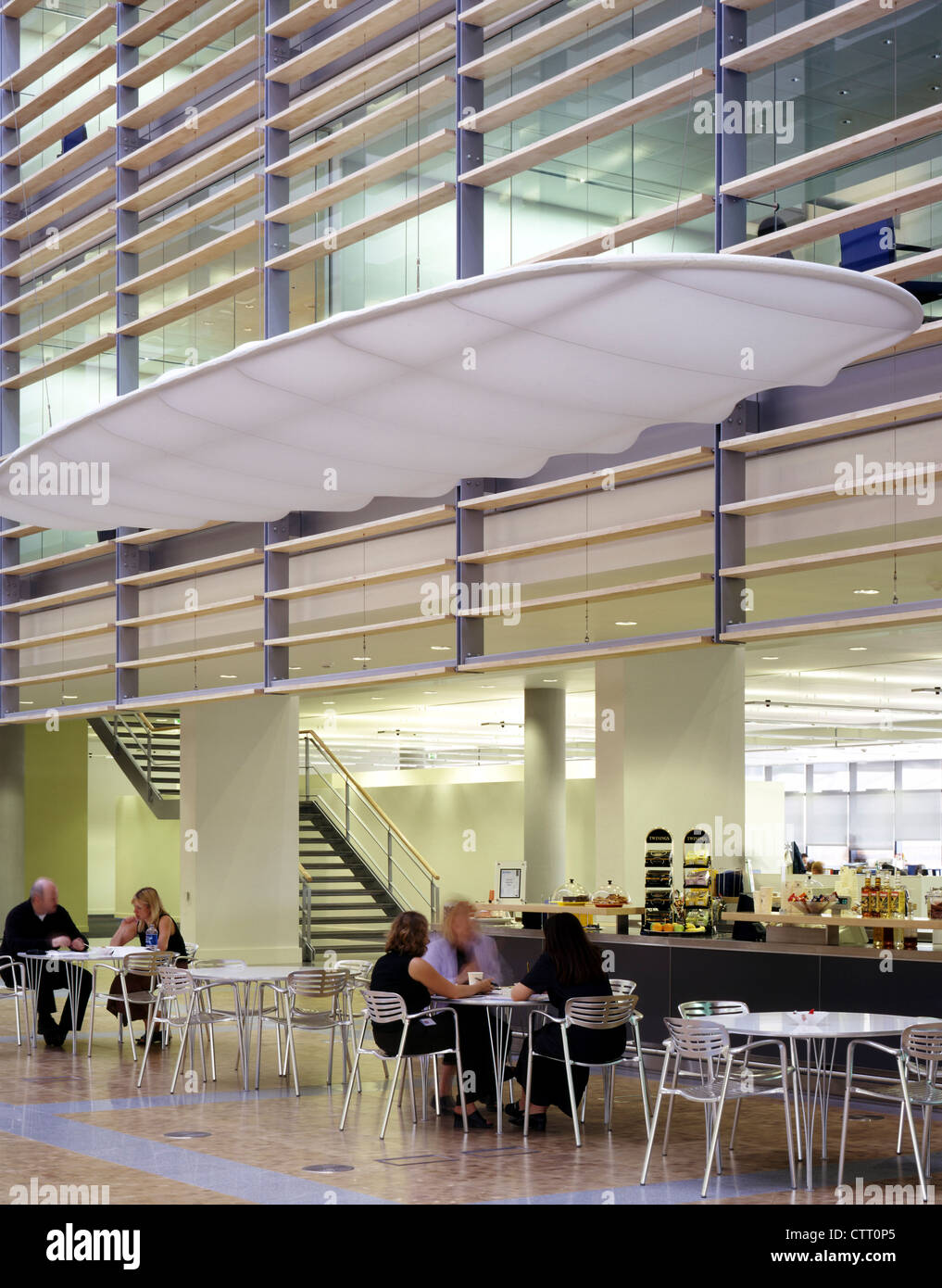Hauptstadt eines Gebäudes, Loxley House Cafe Stockfoto