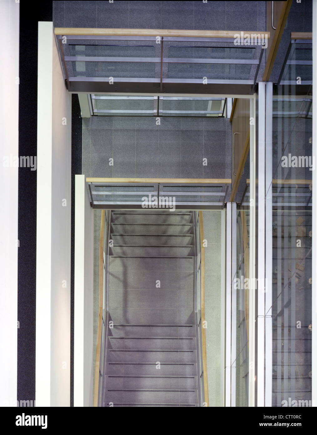 Kapital ein Gebäude, Loxley Haus Detail der Verglasung Stockfoto