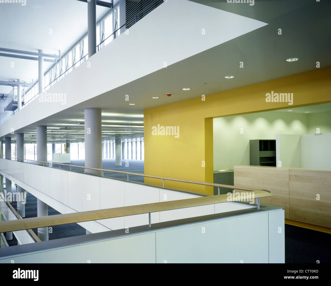 Kapital ein Hausbau, Loxley mit verschiedenen Etagen Stockfoto