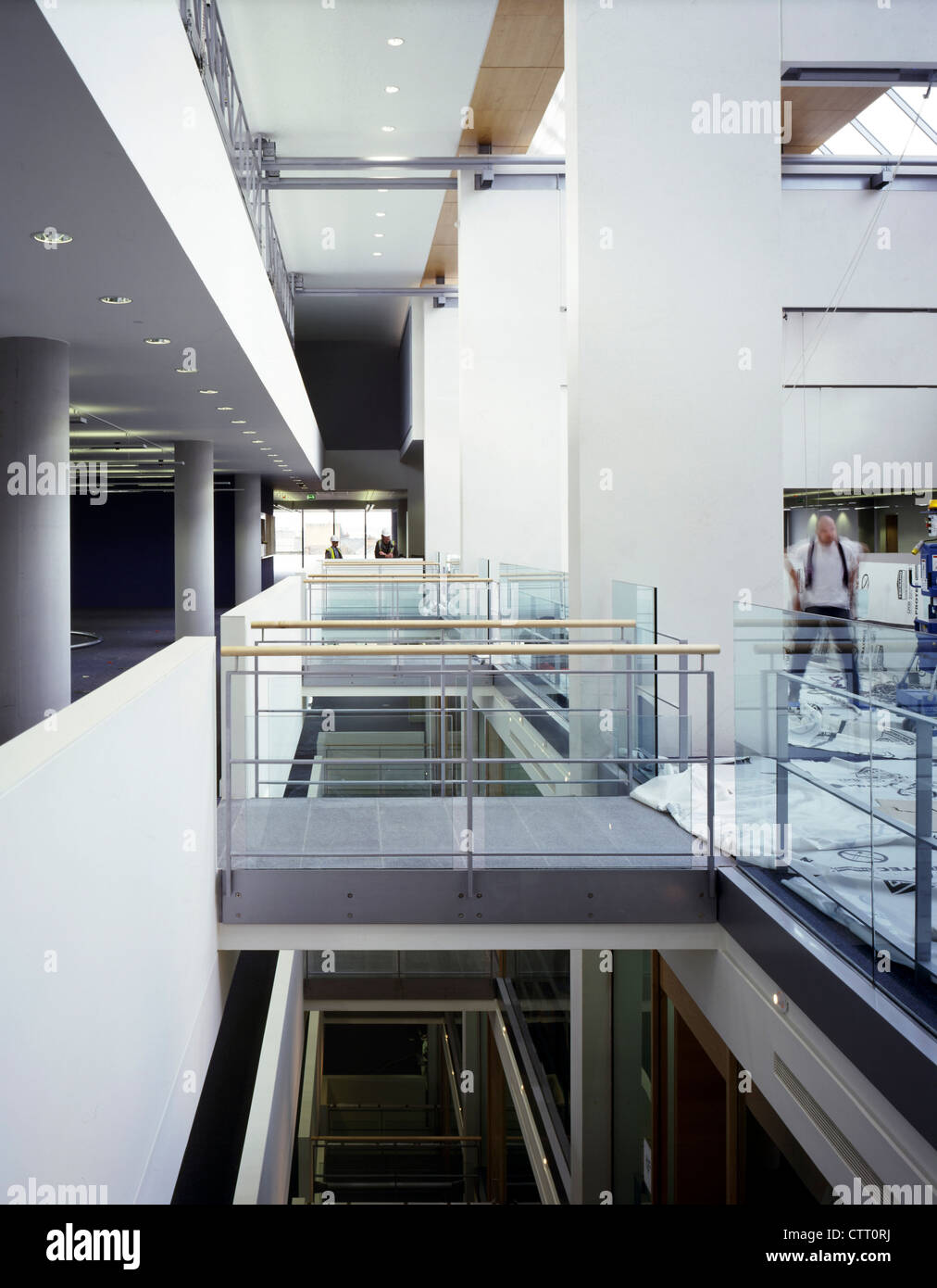 Kapital ein Hausbau, Loxley Blick über Brücken - Bau Stockfoto