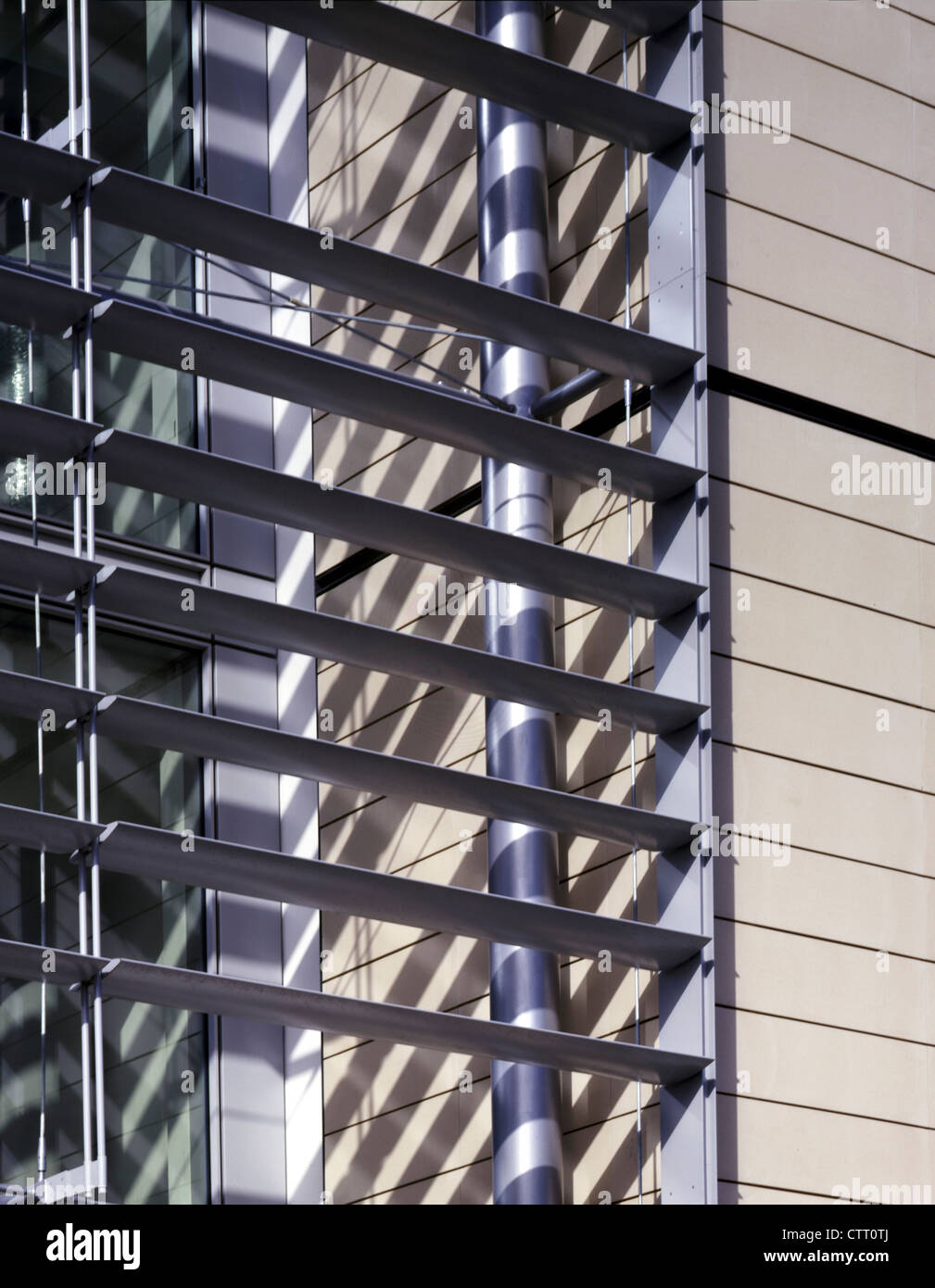 Hauptstadt einer Außenaufnahme, Loxley Haus - Detail von Fassaden Stockfoto