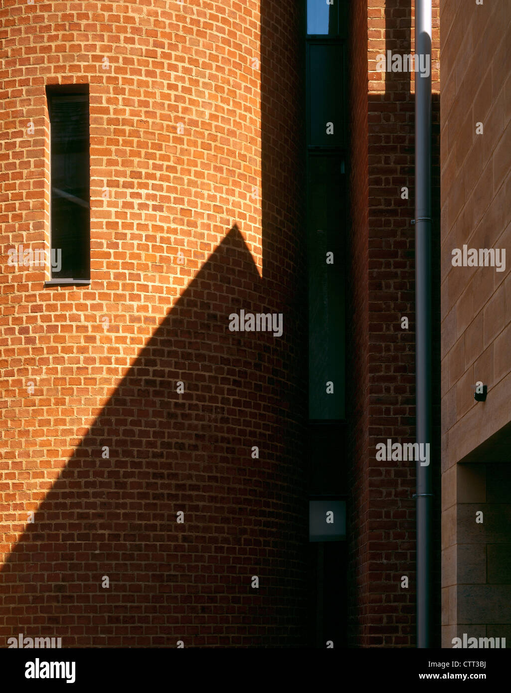 Uppingham Schule Musik Abteilung Treppe Turm Ziegel detail Stockfoto