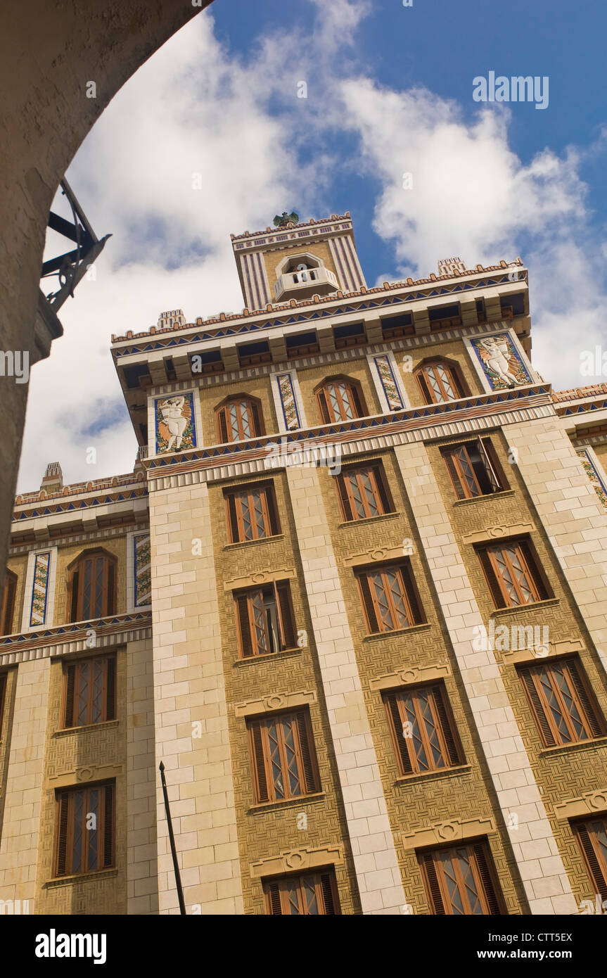 Bacardi Gebäude, Havanna, Kuba Stockfoto