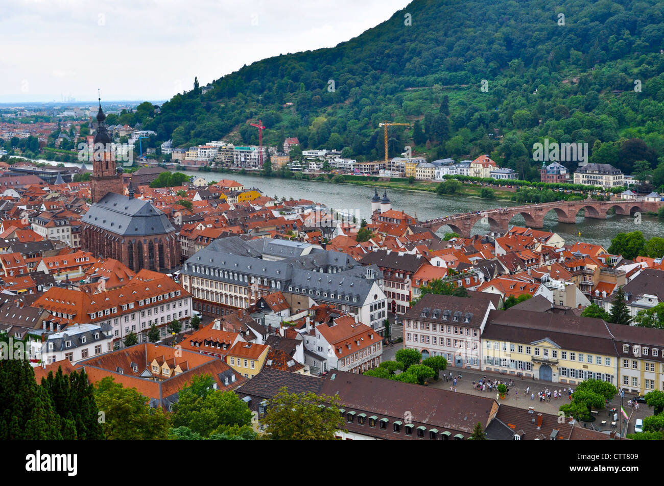 Salzburg Österreich Stadtbild Stockfoto