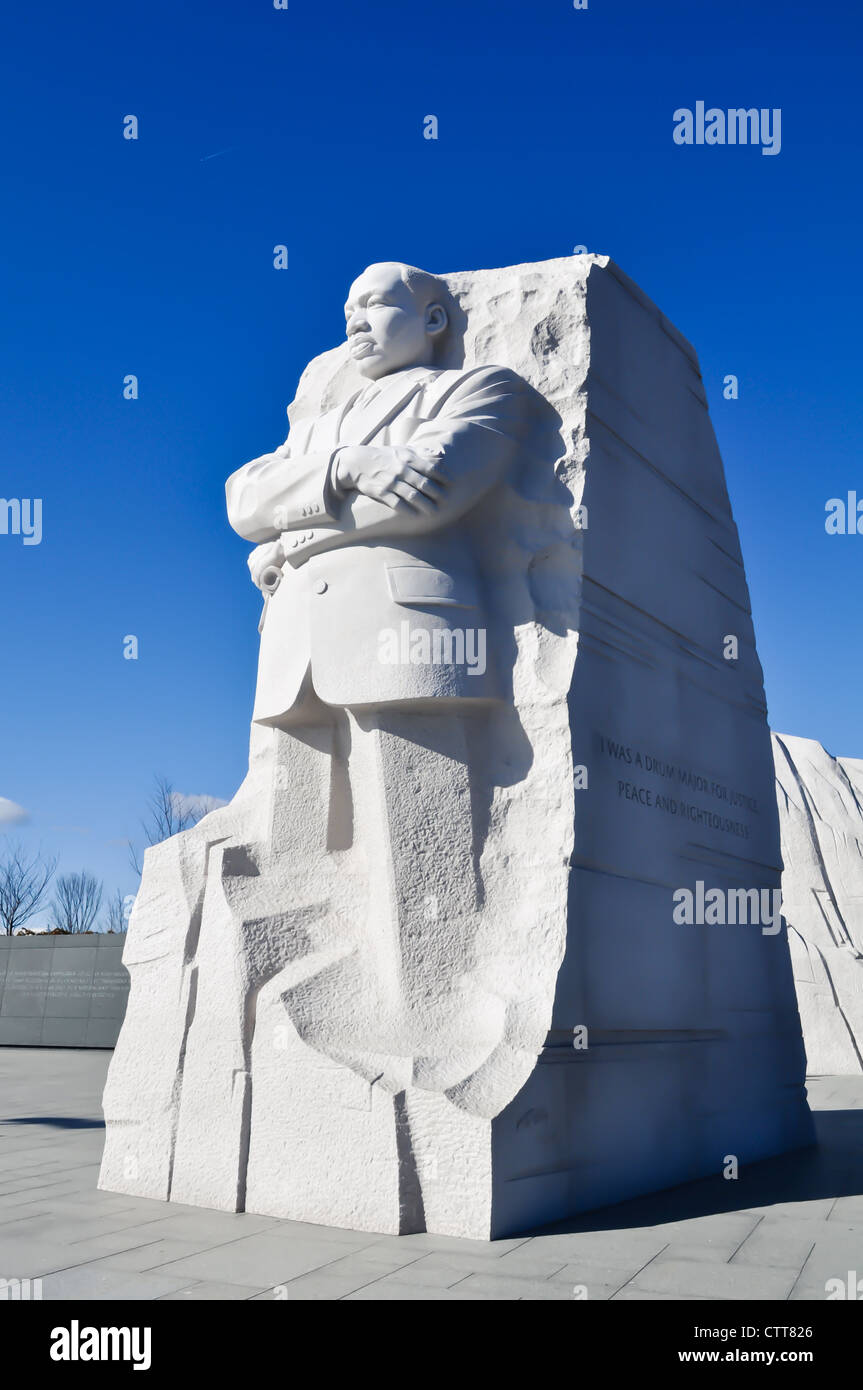 Martin Luther King Memorial Statue in Washington, D.C. Stockfoto