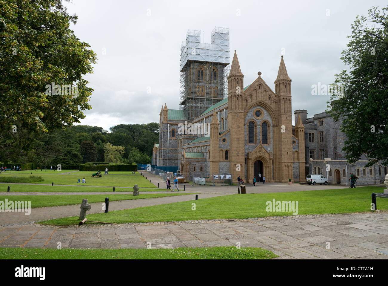 Buckfast Abbey, Devon -1 Stockfoto