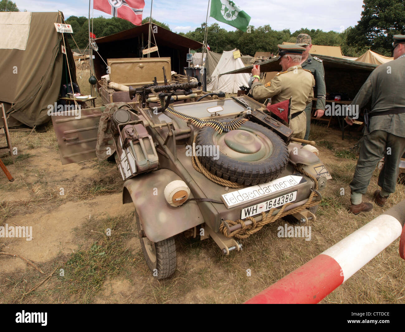 VW Typ 82 Wehrmacht WH-1644380 Stockfoto