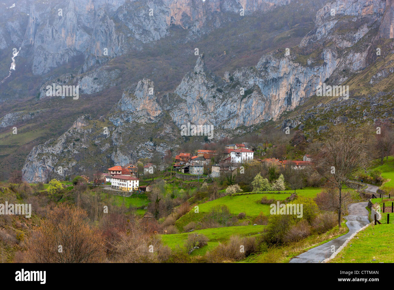 Cordiñanes, Picos de Europa National Park, Castilla y Leon, Spanien Stockfoto
