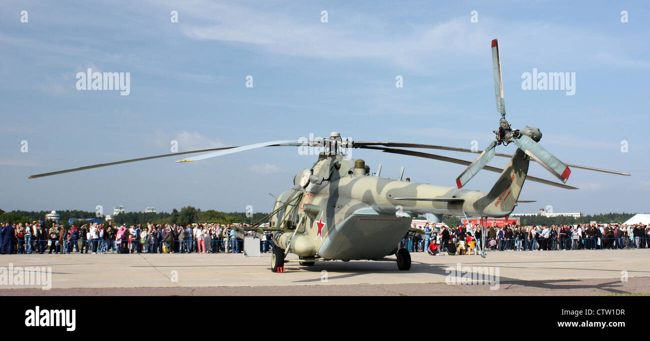 Mil Mi-8MTV-5 (die internationale Luft-und Salon MAKS 2009 Stockfoto