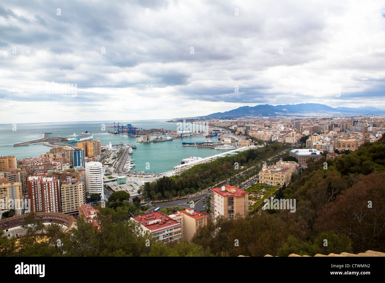 Málaga, Spanien Stockfoto