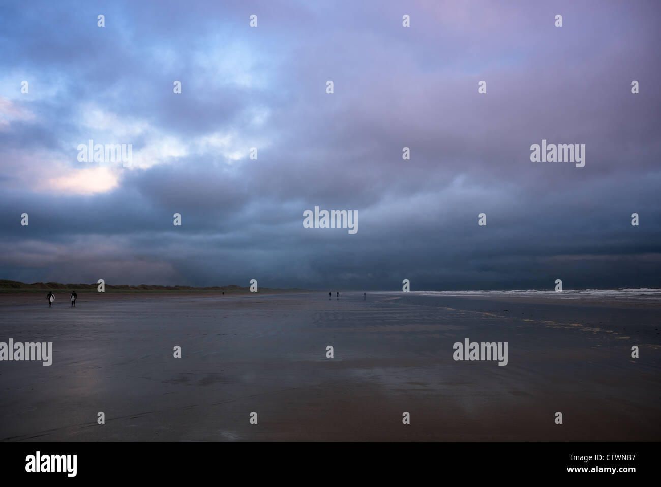 Inch Strand Strand (von Ryans Tochter Fame), Halbinsel Dingle, County Kerry, Irland. Stockfoto