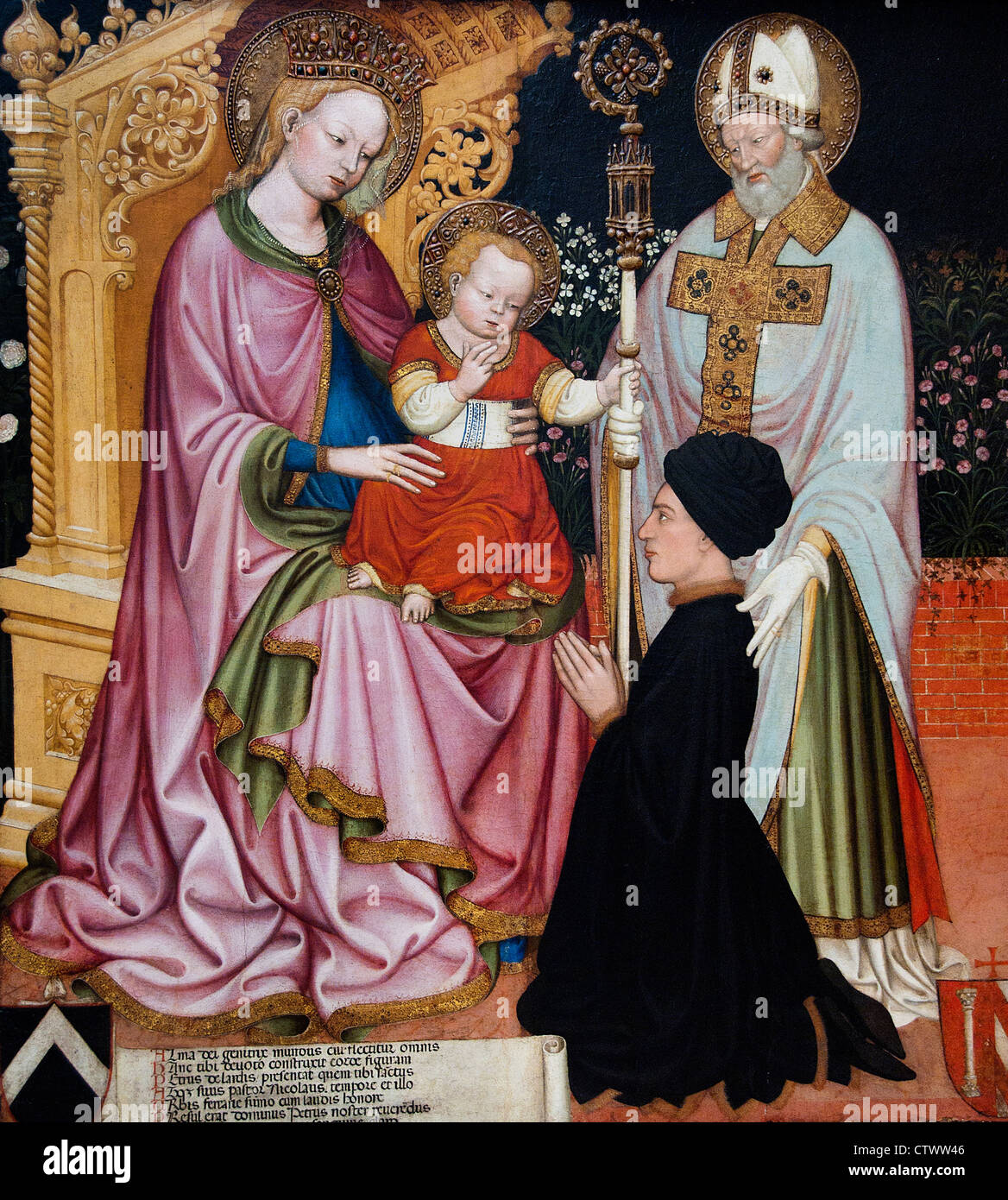 Madonna und Kind Master G Z Ferrara 15 Jahrhundert Italien Italienisch Stockfoto