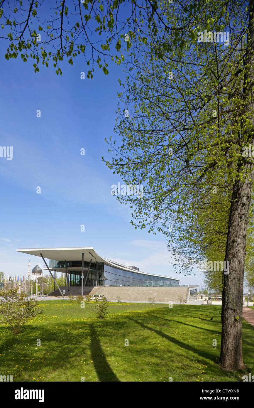 Der internationale Kongress Zentrum, Dresden, Sachsen, Deutschland. Stockfoto