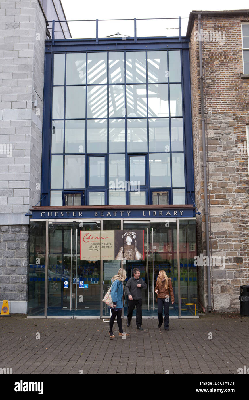 Chester Beatty Library Museum Dublin Irland Stockfoto