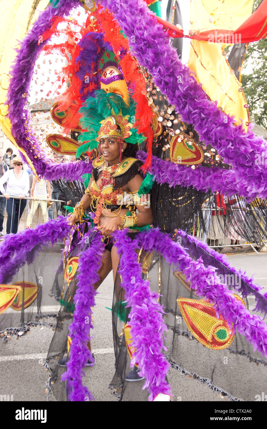 Karibischen Karneval, Leicester, England Stockfoto