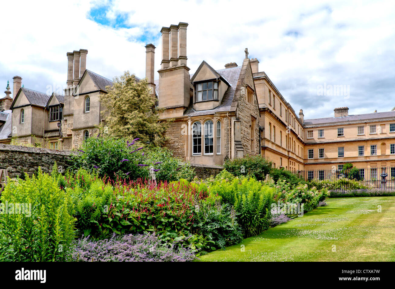 Trinity College in Oxford Stockfoto