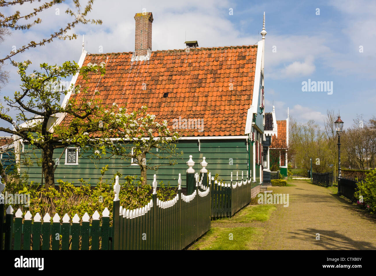 Zaanse Schans National Park und Museum in Nordholland, Niederlande. Stockfoto