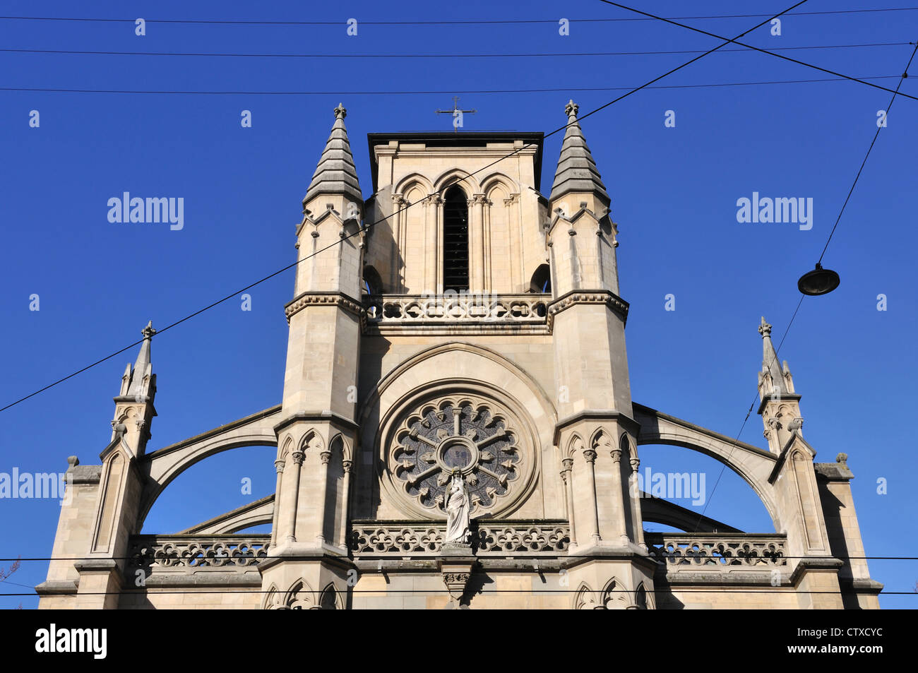 Basilika der Muttergottes, Genf, Schweiz Stockfoto